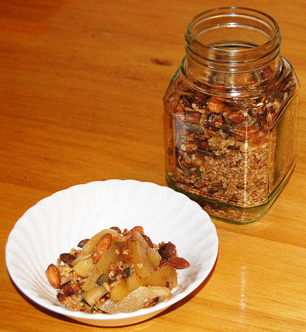 Wheat-free toasted muesli Wheat-free toasted muesli